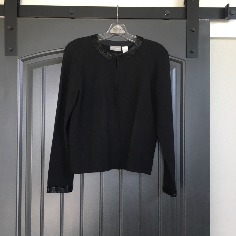 2 piece; sleeveless plus sweater set
